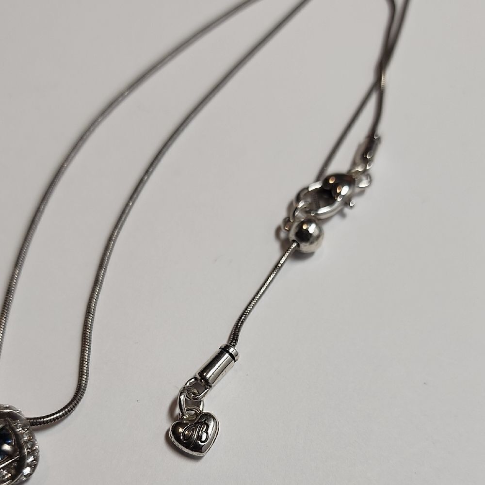 Brighton ETERNITY KNOT Necklace Blue JL4083 - Picture 4 of 4